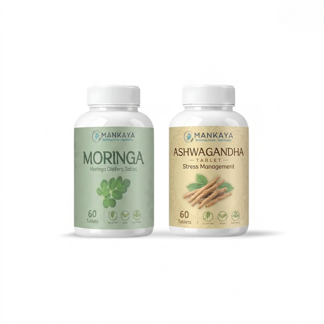 Ashwagandha & Moringa Tablets Combo 