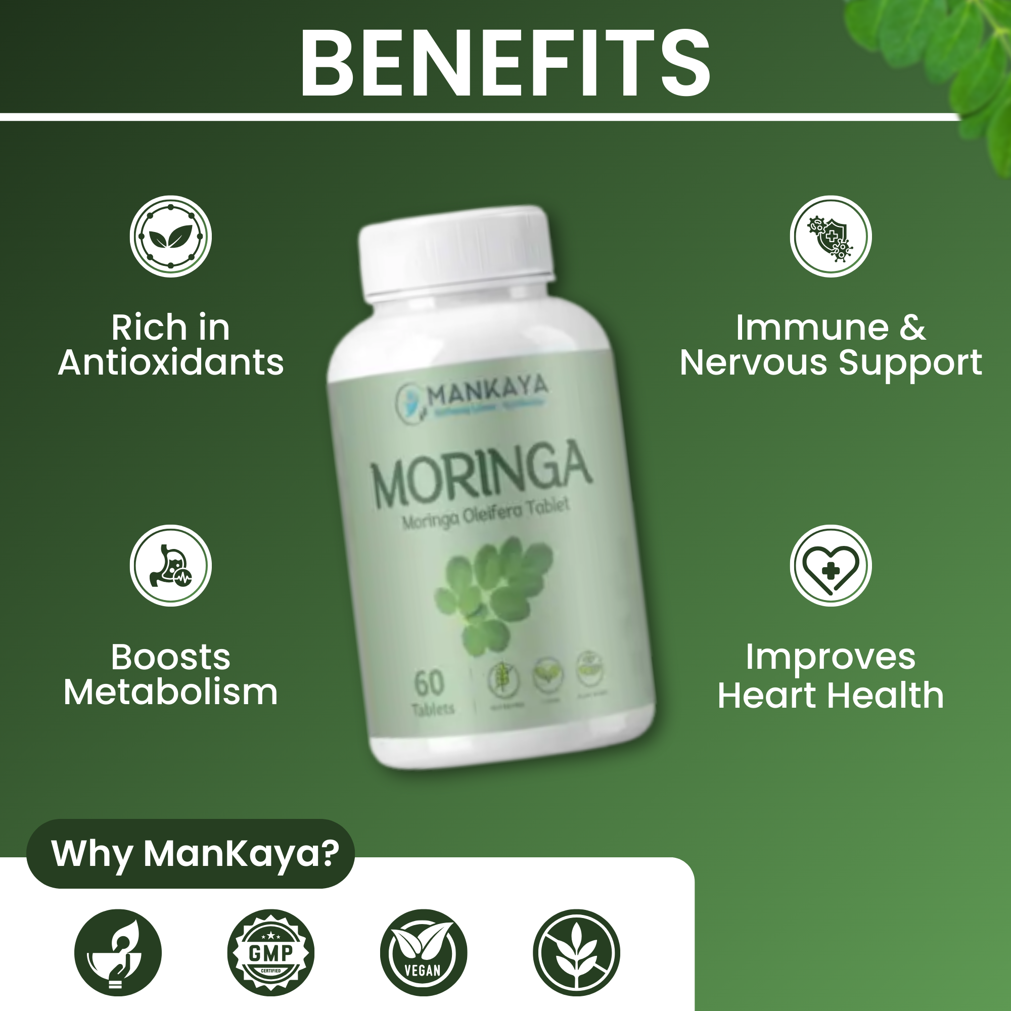Moringa Tablet (Pack of 3)